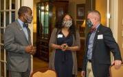 On Aug. 11, Northern Virginia alumni, students and friends gathered at the Westwood Country Club in Vienna to meet ODU President Brian O. Hemphill, Ph.D., and First Lady Marisela Rosas Hemphill, Ph.D., during the Monarch Nation Tour.